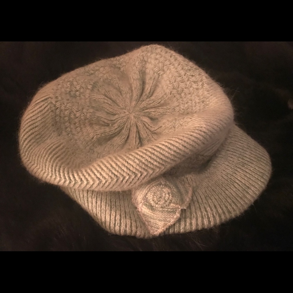 Knit beret from Paris 2007